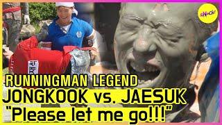 [RUNNINGMAN THE LEGEND] JAESUK taking a MUD SHOWER (ENG SUB)