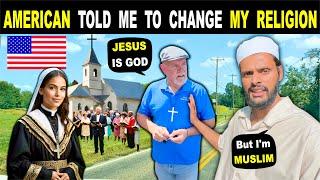 AMERICAN Told Me To CHANGE MY RELIGION  | Muslim Life IN USA | Indian In USA | Reyan Sayed