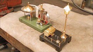 The effect of varying pulley ratios on a model steam engine and generator