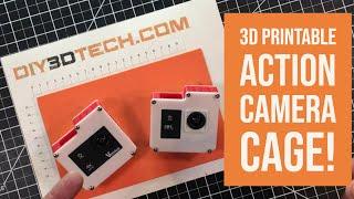 Design Talk - 3D Printable Action Camera Cage!