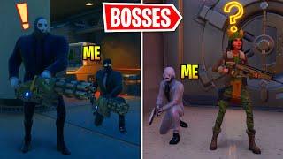 I Protected All BOSSES In Fortnite