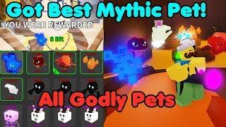 I Got 8 Bit The Best Mythic Pet! Got All Best Godly Pets In Game! - Ghost Simulator Roblox