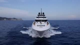 Mangusta Oceano Namastè | The first displacement yacht built by Overmarine Group | Mangusta Yachts