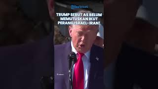SIAPA SANGKA! Trump Belum Berani Putuskan Perang? Iran Ajukan Negosiasi, AS Tunggu Minggu Depan!