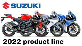 2022 SUZUKI Motorcycle lineup,  Suzuki Motorrad