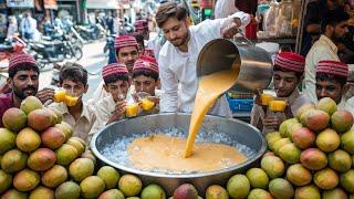 AMAZING STREET DRINK OF PAKISTAN | REFRESHING SUMMER DRINKS | HOW TO MAKE HEALTHY FRUIT JUICE