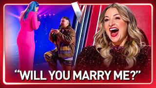 UNEXPECTED TWIST: Battle turns into PROPOSAL on The Voice | Journey #434