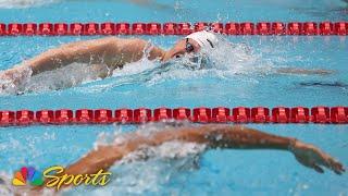 Luke Hobson swims to U.S. Open record in men's 200m freestyle at U.S. Championships | NBC Sports