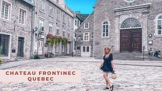 Quebec City Travel Guide: Staying at Chateau Frontenac! The BEST places to Eat and Explore