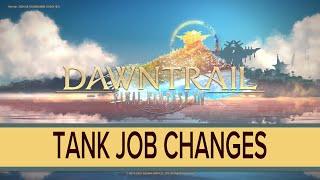 TANK JOB CHANGES - FFXIV DAWNTRAIL PREVIEW