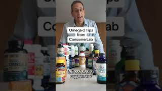 Expert Tips on Fish Oil, Krill Oil, and Algal Oil Omega-3 Supplements from Tod Cooperman, M.D