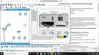 4.7.1 Packet Tracer - Connect The Physical layer