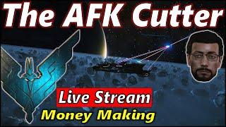 LIVE STREAM Elite Dangerous  MONEY MAKING IN THE AFK CUTTER