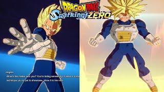 Sparking! Zero - What if Trunks shows Vegeta his True Power in the Time Chamber