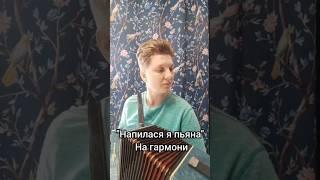 Напилася я пьяна, на гармони #баянист #гармонь #баян #народныепесни