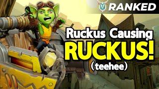 Ruckus Causes CHAOS in Ranked! (Paladins Stream Highlight)