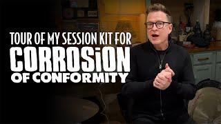 Pro Drummer Gives You A Tour of His Session Kit for Corrosion of Conformity