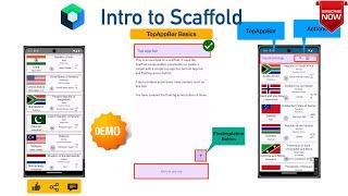 Android Compose Scaffold | Designing TopAppBar Basics: Jetpack Compose - 23