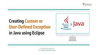 #43 Creating Custom or User Defined Exception in Java using Eclipse