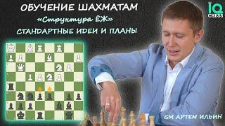 СТРУКТУРА ЁЖ  СТАНДАРТНЫЕ ИДЕИ И ПЛАНЫ / ШАХМАТЫ / ОБУЧЕНИЕ / IQ CHESS  МГ Артем Ильин