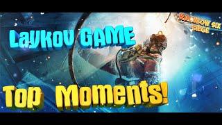 TOP Moments! Rainbow Six Siege  Laykov in action