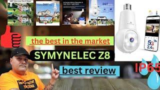 SYMYNELEC Z8 LIGHT  BULB SECURITY CAMERA BRST IN THE MARKET believe me