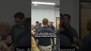 Sen. Alex Padilla removed from Sec. Kristi Noem's LA briefing