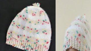 Easy Baby Cap Knitting For 1 Year | Topi / Cap/Hat For Baby