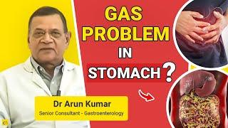 1 minute solution for Gas Problem in stomach by Dr Arun Kumar (Gas And Gas Pain)|  Credihealth