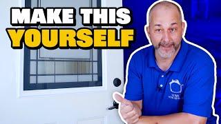 Make Your Own Custom Front Door! DIY Door Installation
