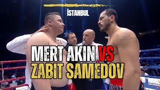 Mert Akın (Türkiye) ve Zabit Samedov (Azerbaycan) Ağır Sıklet Kickboks Maçı I Bilgehan Demir Anlatım