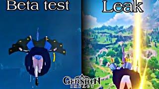 Ayaka Comparison (Beta Test and Leak )- Genshin Impact Characthers Analysis