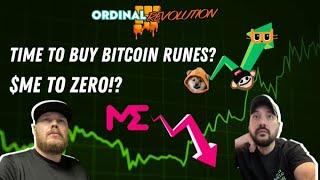 ⌛️ Time To Buy Bitcoin Runes? (Is $ME Going to Zero?!)