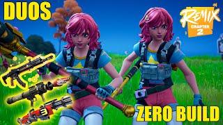 Undercover Skye Duo Gameplay Fortnite Chapter 2 Remix | Zero Build Duos!