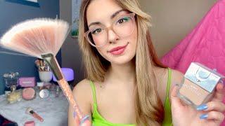 ASMR Fast & Aggressive Doing Your Makeup  Roleplay, Layered Sounds, Personal Attention, Skincare