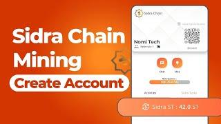 sidra chain app | how to create sidra chain account | sidra bank new update