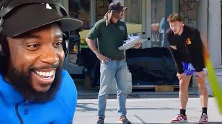 CashNasty Reacts To Jesser FLIPS OUT On Landscaper That Destroyed His Basketball Court!