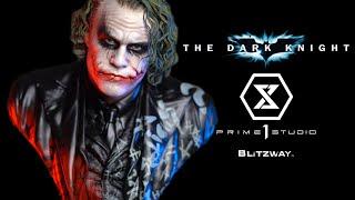 [Showcase] PRIME 1 STUDIO Heath Ledger Joker Bust The Dark Knight  1/3 Scale Statue