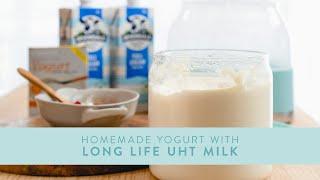 Easy homemade yogurt with UHT/Long life milk