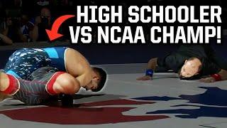 High schooler beats a college wrestling champion | Things You Missed
