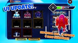 New update in arise crossover! UI improvments and infernal castle update. 4 new unique units!