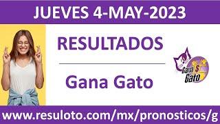 Resultado del sorteo Gana Gato del jueves 4 de mayo de 2023