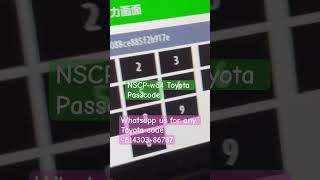 HOW TO UNLOCK NSCP-W64 Radio