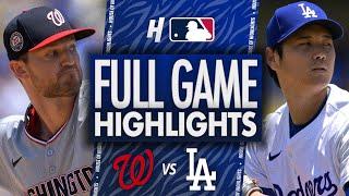 Washington Nationals vs Los Angeles Dodgers - FULL GAME HIGHLIGHTS | June 22, 2025 MLB Season