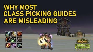 Why most class picking guides are misleading (TBC)