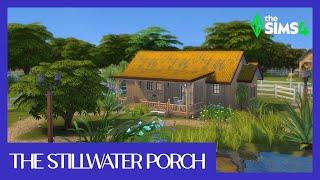 The Sims 4 Speed Build # 4 I The Stillwater Porch - Rustic charm with the Country Kitchen Kit!