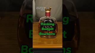 Blind Ranking 5 Budget Bourbons! #bourbon #whiskey