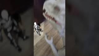 indominus rex eats human