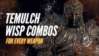 Temulch Wisp Combos for EVERY Weapon | From a Top 25 Solos Temulch Main #narakabladepoint