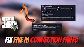 How to Fix FiveM Connection Error Failed | Time Out | FiveM Crash Fix ( 2022 ) 